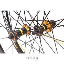 700C Depth 30/40/50mm Road Bike Wheelset Clincher Rims V Brake Disc Brake