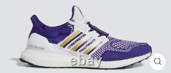 Adidas Ultraboost 1.0 Washington Huskies PE Purple White Gold Size 4 Mens HQ5867