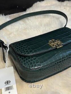 Authentic Tory Burch Britten embossed shoulderbag bag Leather Norwood 141035 New