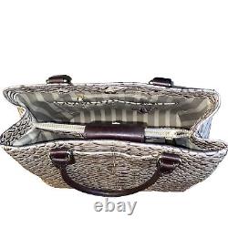 Brahmin Joan Tote Pearl Dogwood Large NWOT Leather GOLD SILVER Sold Out Online