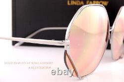 Brand New Linda Farrow Sunglasses LFL/1010/C5 Fawcet White Gold/Rose Gold