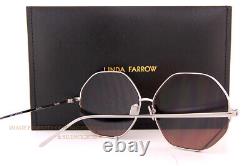 Brand New Linda Farrow Sunglasses LFL/1010/C5 Fawcet White Gold/Rose Gold