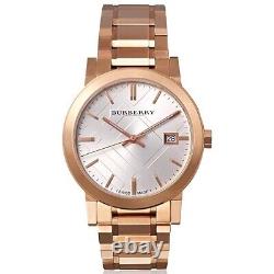 Burberry BU9004 Ladies The City Rose Gold PVD Watch