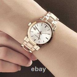 Burberry BU9004 Ladies The City Rose Gold PVD Watch