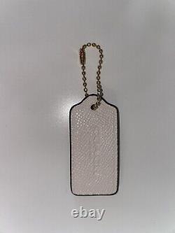 COACH Gallery Tote Bag Cross grain Leather Carryall zipper White Bone Gold Chalk
