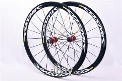 Carbon Hub UltraLight 700C Depth 40mm / 50mm Road Bike Wheelset Bicycle Wheels