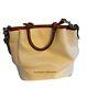 Dooney & Bourke City Barlow Large White Croc Emboss Leather Tote Bag