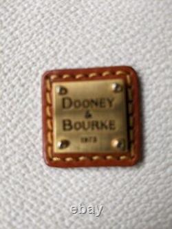 Dooney & Bourke Lexi Pebbled Scafani White Leather Small Crossbody Purse NEW