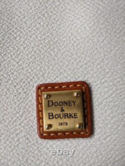 Dooney & Bourke Lexi Pebbled Scafani White Leather Small Crossbody Purse NEW
