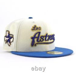 Ecapcity Houston Los Astros Texas State White Chrome Blue Gold Gray UV 7 3/8