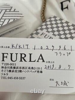 Furla My Melody Collaboration Metropolis Crossbody Bag Clutch Sanrio Used