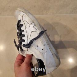 GOLDEN GOOSE SUPERSTAR White Low Top Sneakers Size 37EU 6US 4UK Made in Italy