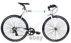Golden Cycles Velo Revo Shift 7 Speed Bicycle Bike White 41 45 48 52 55 59 62 CM