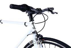 Golden Cycles Velo Revo Shift 7 Speed Bicycle Bike White 41 45 48 52 55 59 62 CM