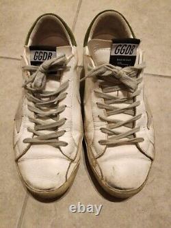 Golden Goose GGDB Sneakers Sz 42/EU, 27.0cm Vintage White Leather Made in Italy