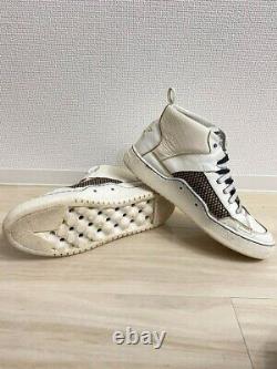 Golden Goose NOAH Men's Sneaker White Leather Size 41/EU High cut GGDB