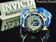 Invicta 52mm Mlb Kansas City Royals Grand Pro Diver Chrono Blue Strap Watch