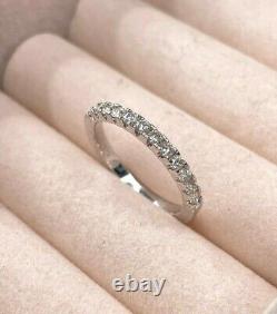Ladies 18ct White Gold RBC Diamond Ring TDW 0.25ct Size L Preloved VAL $2200