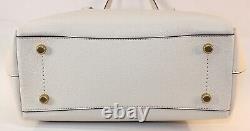 NWT Coach CC395 Taylor Tote Polished Pebbled Leather Tote. Chalk. Tags & Bag