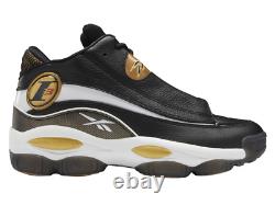 Reebok The Answer DMX'Black White Gold' Basketball Shoes Sneakers GW6372