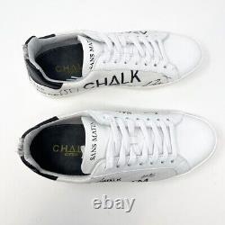 Sans Matin The Golden Child Shoes Mens Leather Canvas Sneakers White 41 New BOX
