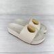 Tory Burch Patos Platform Slide Sandals Women Size 8.5 M Leather Ivory /gold New